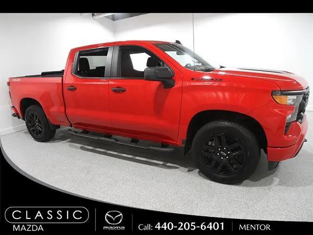 2024 Chevrolet Silverado 1500 4WD Crew Cab Standard Bed Custom for sale in Mentor, OH
