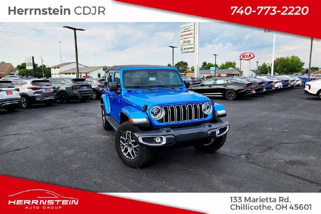 2025 Jeep Wrangler 4-Door Sahara 4x4 for sale in Chillicothe, OH