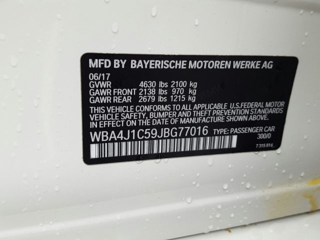 2018 BMW 4 Series 430i