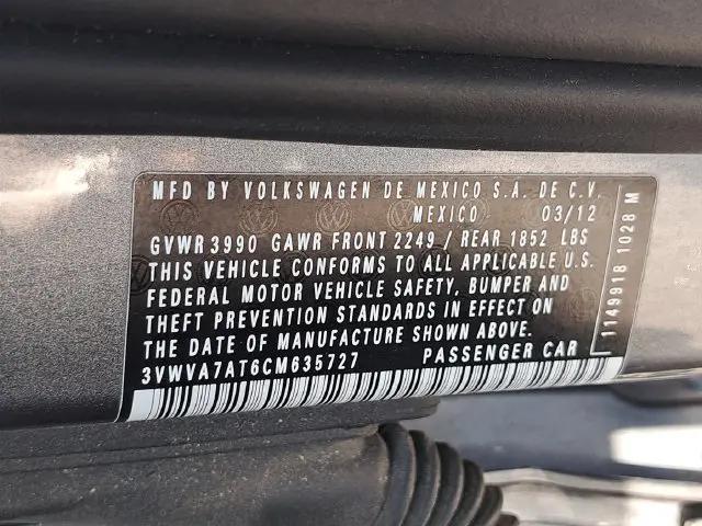 2012 Volkswagen Beetle 2.0T Turbo