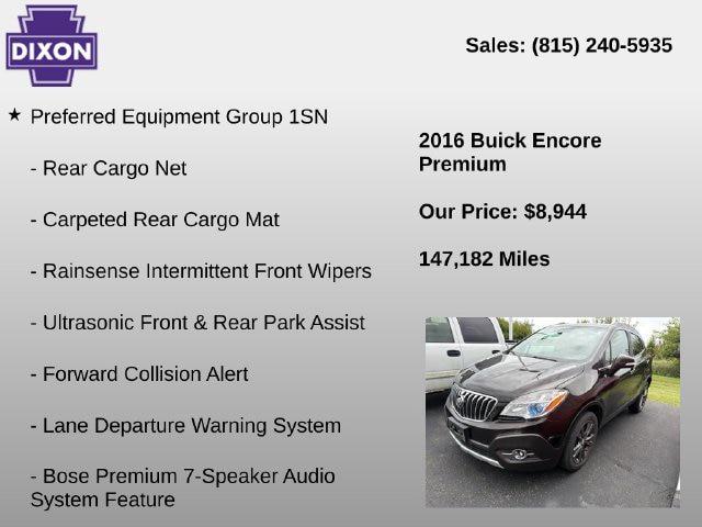 2016 Buick Encore Premium