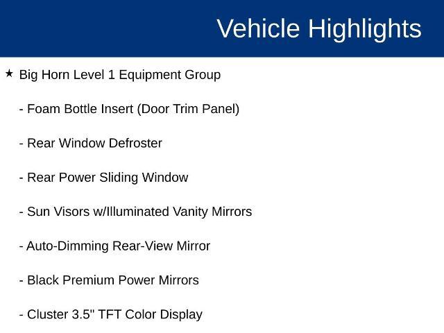 2020 Ram 1500 Big Horn Crew Cab 4x4 57 Box