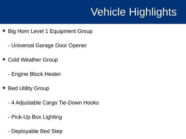 2020 Ram 1500 Big Horn Crew Cab 4x4 57 Box