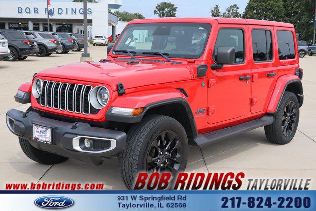 2025 Jeep Wrangler 4xe Sahara 4xe for sale in Taylorville, IL