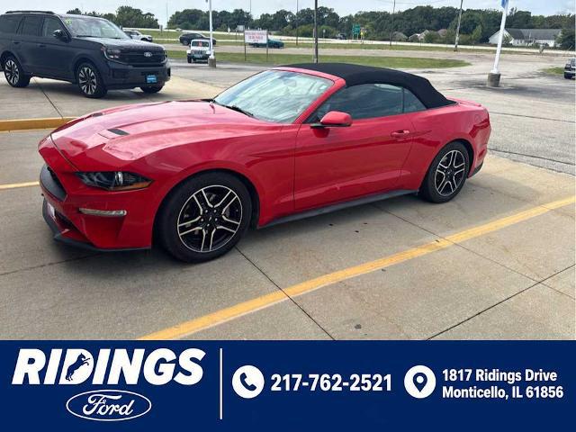 2020 Ford Mustang EcoBoost Premium Convertible for sale in Monticello, IL