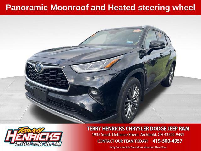 2020 Toyota Highlander Hybrid Platinum for sale in Archbold, OH
