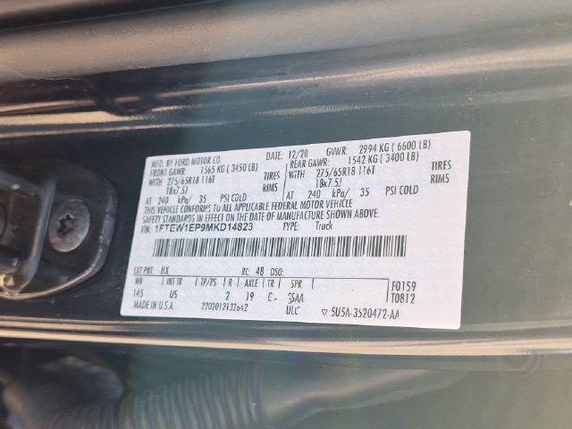 2021 Ford F-150 XLT