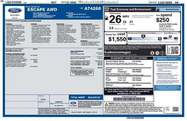2020 Ford Escape SEL