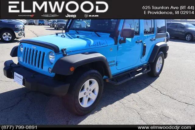 2017 Jeep Wrangler Unlimited Sport 4x4 for sale in E. Providence, RI