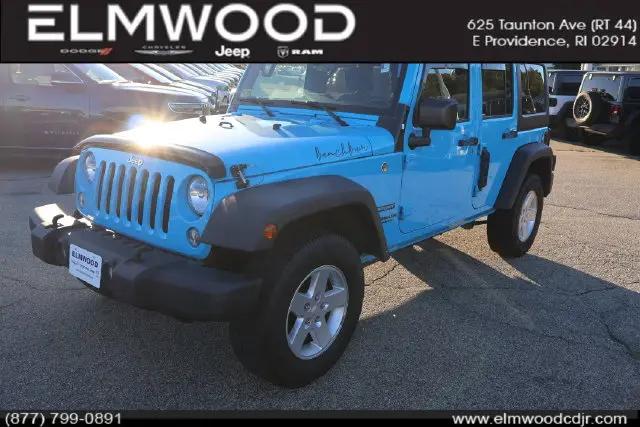 2017 Jeep Wrangler Unlimited Sport 4x4 for sale in E. Providence, RI