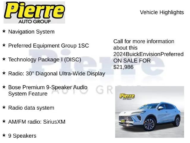 2024 Buick Envision Preferred AWD