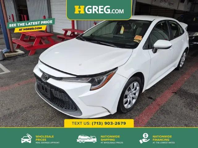 2021 Toyota Corolla LE for sale in Houston, TX