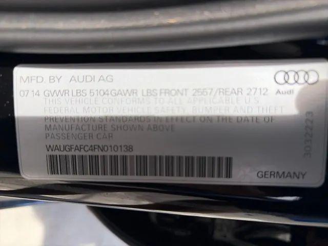 2015 Audi A6 2.0T Premium