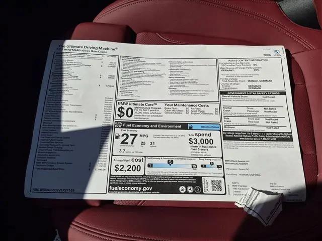 2027 BMW 4 Series M440i xDrive