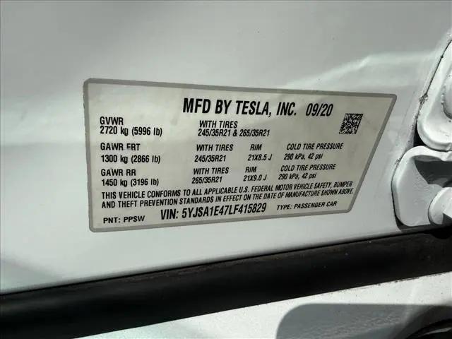 2020 Tesla Model S Performance Dual Motor All-Wheel Drive