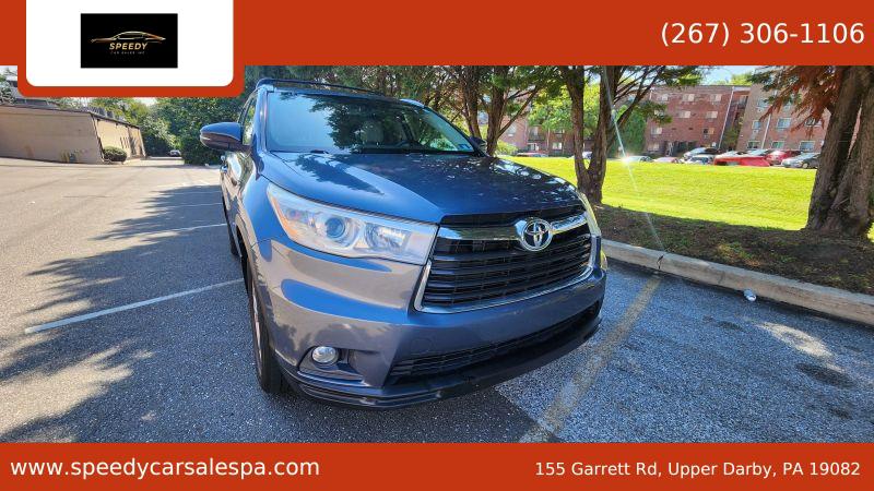 2015 Toyota Highlander XLE V6 for sale in Upper Darby, PA