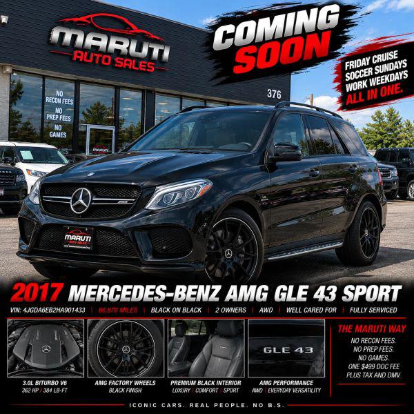 2017 Mercedes-Benz GLE AMG GLE 43 4MATIC for sale in East Brunswick, NJ