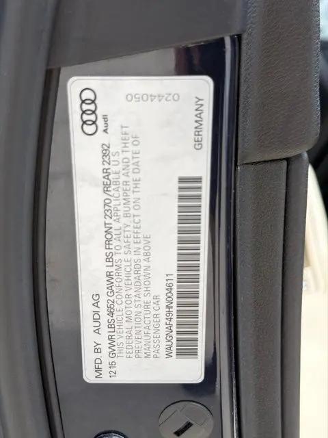 2017 Audi A4 2.0T Premium