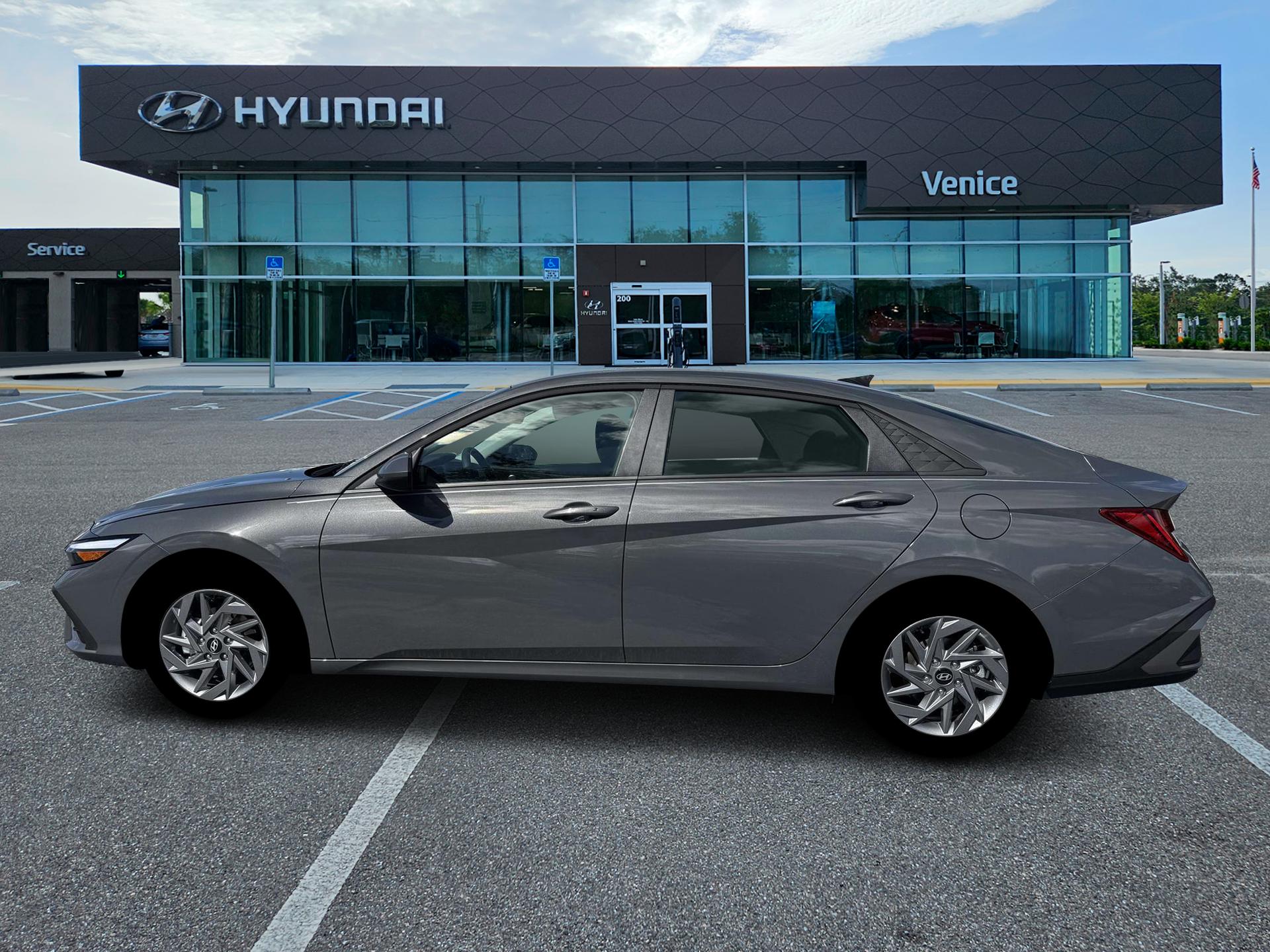 2026 Hyundai ELANTRA HYBRID Blue - Image 3
