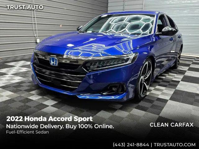 2022 Honda Accord Sport for sale in Sykesville, MD