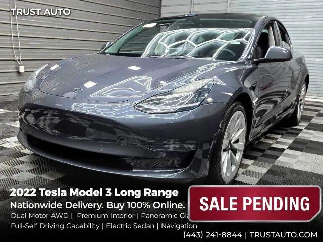 2022 Tesla Model 3 Long Range for sale in Sykesville, MD