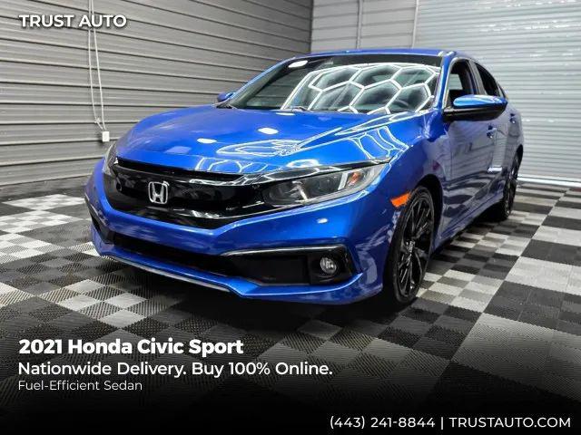 2021 Honda Civic Sport for sale in Sykesville, MD
