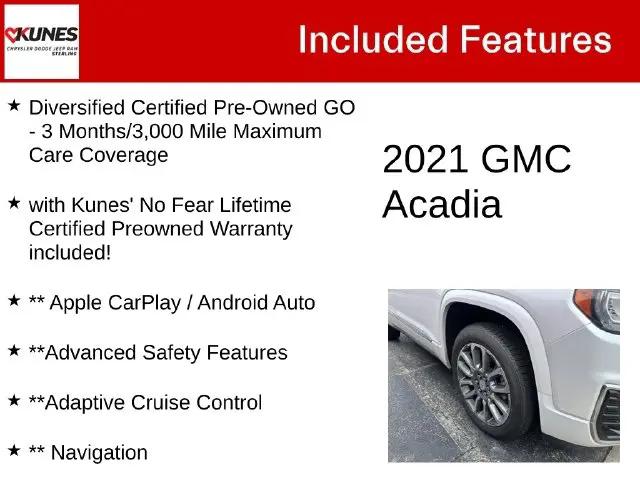 2021 GMC Acadia FWD Denali