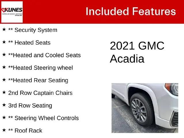 2021 GMC Acadia FWD Denali