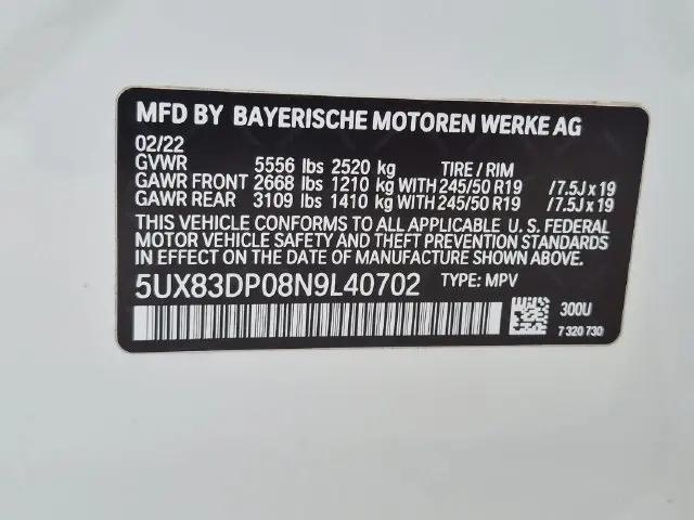2022 BMW X3 M40i