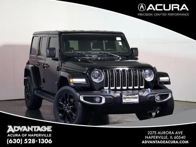 2023 Jeep Wrangler 4xe Sahara 4x4 for sale in Naperville, IL