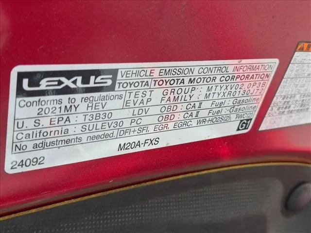 2021 Lexus UX UX 250h F SPORT