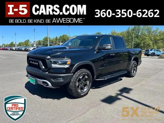 2022 Ram 1500 Rebel Crew Cab 4x4 57 Box for sale in Olympia, WA