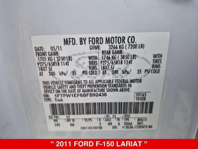 2011 Ford F-150 Lariat