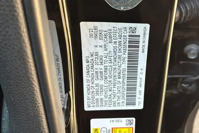 2023 Honda Civic Sport