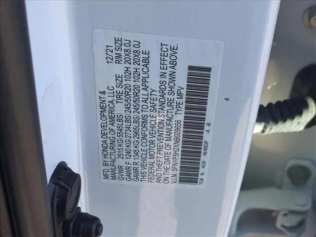 2022 Honda Pilot 2WD Special Edition