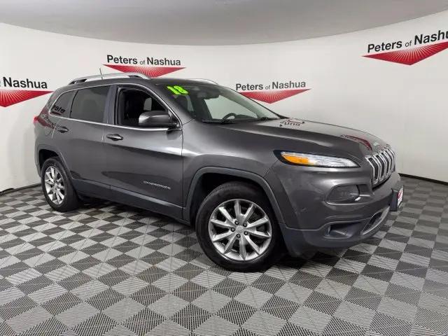 2018 Jeep Cherokee Limited 4x4 for sale in Nashua, NH
