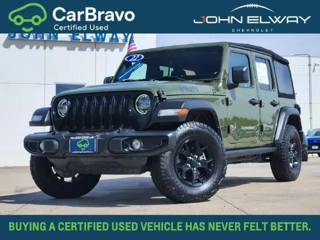 2022 Jeep Wrangler Unlimited Willys 4x4 for sale in Englewood, CO
