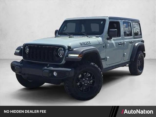 2024 Jeep Wrangler 4-Door Willys 4x4 for sale in Clearwater, FL