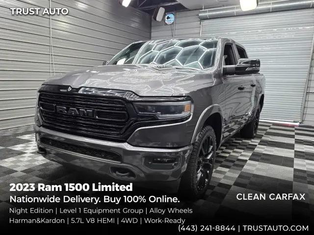 2023 Ram 1500 Limited Crew Cab 4x4 57 Box for sale in Sykesville, MD
