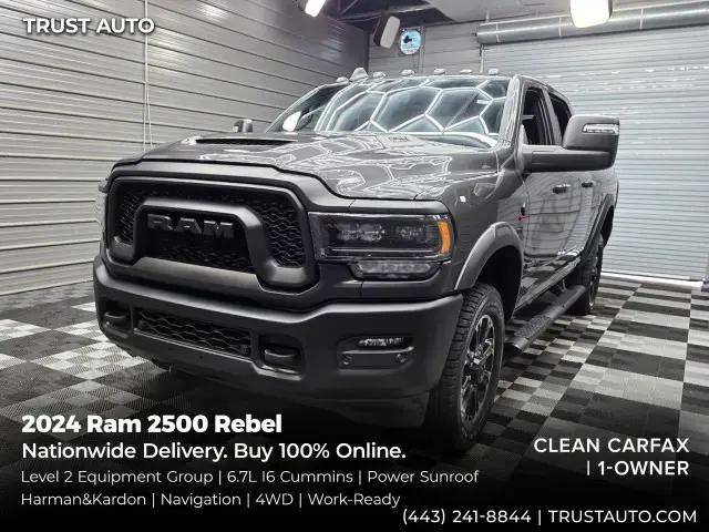 2024 Ram 2500 Power Wagon Rebel Crew Cab 4x4 64 Box for sale in Sykesville, MD