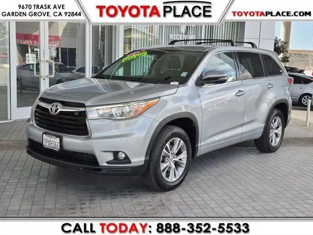2015 Toyota Highlander LE V6 for sale in Garden Grove, CA