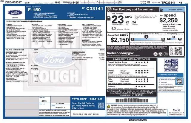 2026 Ford F-150 Platinum for sale in Silver Lake, IN