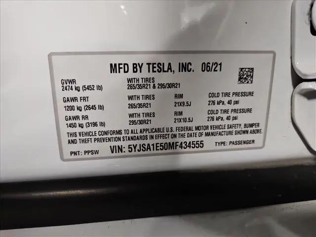 2021 Tesla Model S Long Range Dual Motor All-Wheel Drive