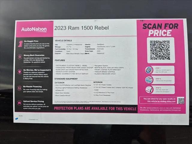 2023 Ram 1500 Rebel Crew Cab 4x4 57 Box
