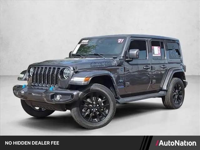 2021 Jeep Wrangler 4xe Unlimited Sahara High Altitude for sale in Littleton, CO