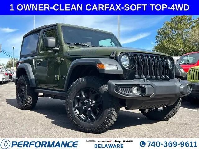 2021 Jeep Wrangler Willys Sport 4x4 for sale in Delaware, OH