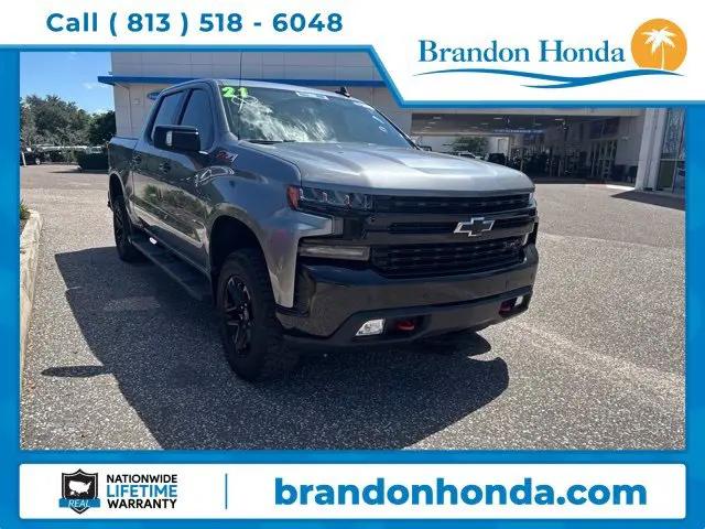 2021 Chevrolet Silverado 1500 4WD Crew Cab Short Bed LT Trail Boss for sale in Tampa, FL