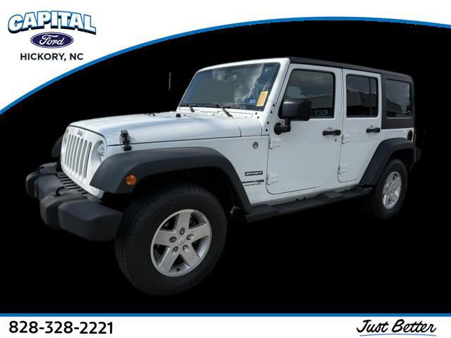 2018 Jeep Wrangler JK Unlimited Sport S 4x4 for sale in Hickory, NC