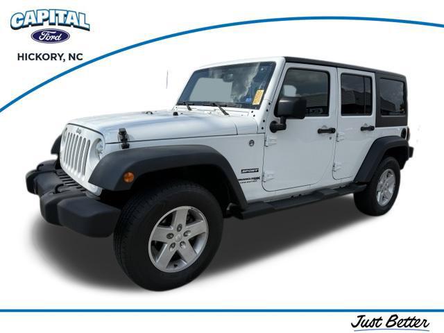 2018 Jeep Wrangler JK Unlimited Sport S 4x4 for sale in Hickory, NC