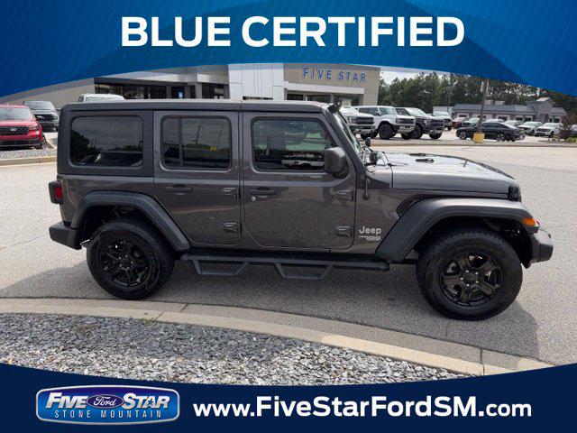 2020 Jeep Wrangler Sport S 4x4 for sale in Snellville, GA